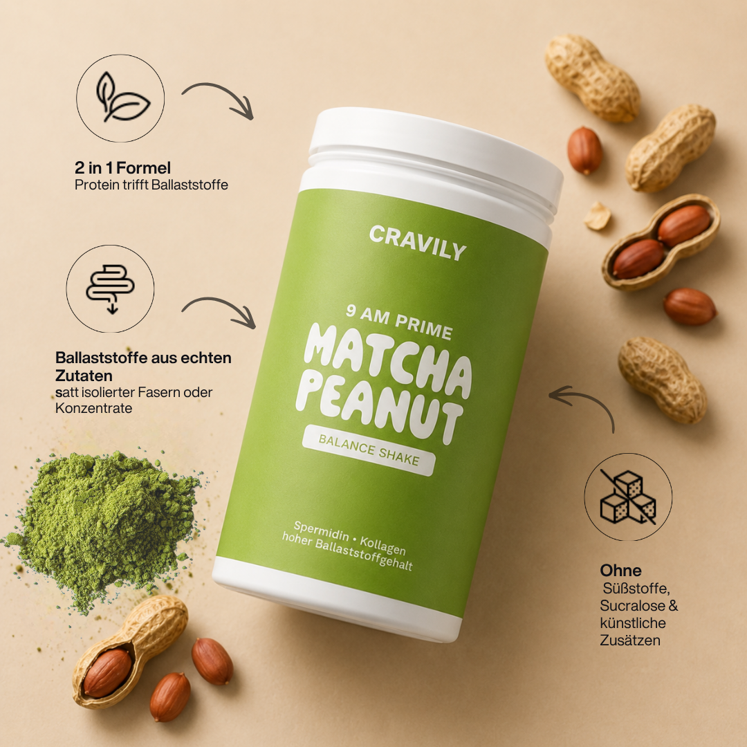 Fiber Protein Peanut Matcha