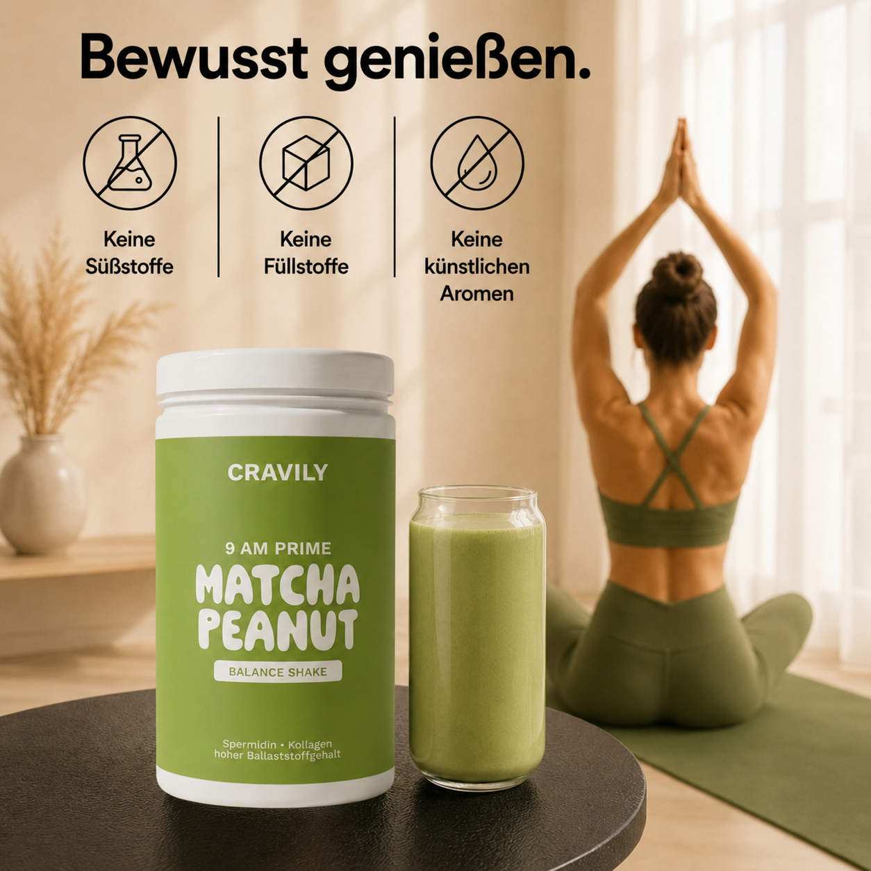 Fiber Protein Peanut Matcha